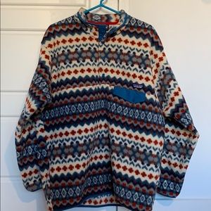 Patagonia men’s large Synchilla snap-t fleece NWOT